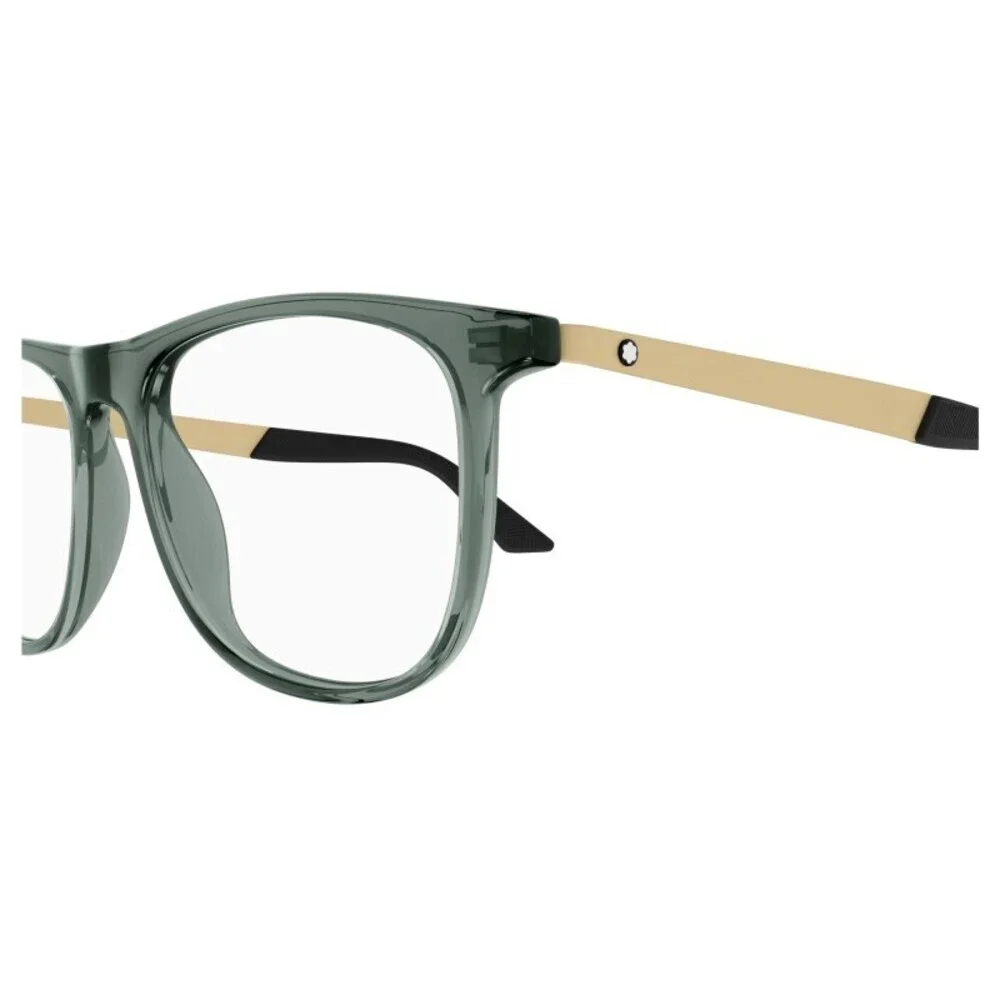 NWT Mont Blanc MB0332o Grey Gold 55mm Eyeglasses